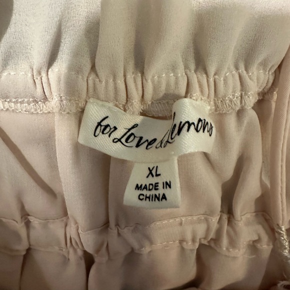 For Love & Lemons Brooke Mini Dress Size XL — only worn once - Picture 2 of 3